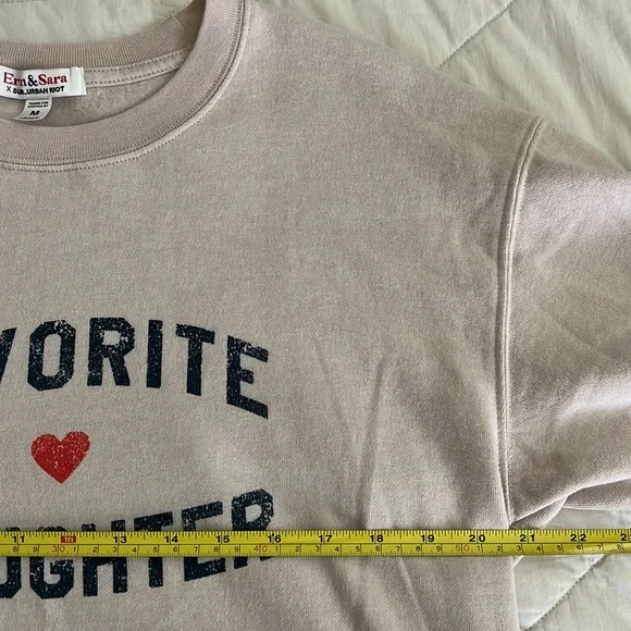 Favorite Daughter Sweatshirt by Erin & Sara for Sub_urban Riot EUC Medium - Picture 15 of 16